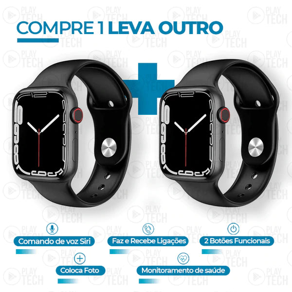 PROMOÇÃO - IWO 14 Series 7 Pro Max - COMPRE 1 LEVE 2 + 4 brinde e [FRETE GRÁTIS] 10x
