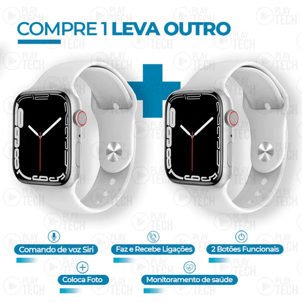 PROMOÇÃO - IWO 14 Series 7 Pro Max - COMPRE 1 LEVE 2 + 4 brinde e [FRETE GRÁTIS] 10x