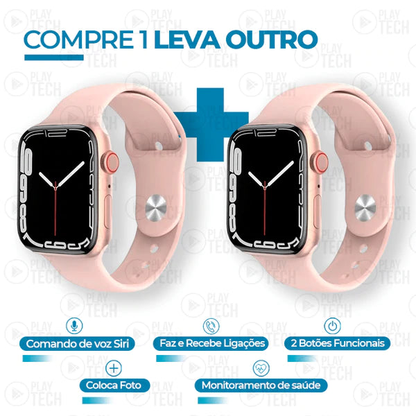 PROMOÇÃO - IWO 14 Series 7 Pro Max - COMPRE 1 LEVE 2 + 4 brinde e [FRETE GRÁTIS] 10x