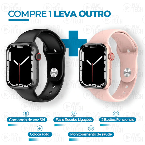 PROMOÇÃO - IWO 14 Series 7 Pro Max - COMPRE 1 LEVE 2 + 4 brinde e [FRETE GRÁTIS] 10x