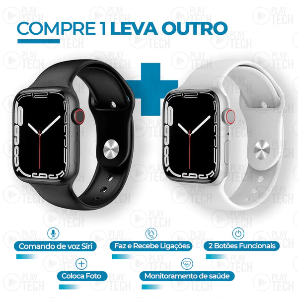 PROMOÇÃO - IWO 14 Series 7 Pro Max - COMPRE 1 LEVE 2 + 4 brinde e [FRETE GRÁTIS] 10x
