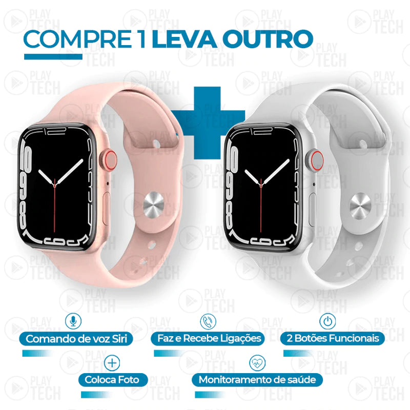 PROMOÇÃO - IWO 14 Series 7 Pro Max - COMPRE 1 LEVE 2 + 4 brinde e [FRETE GRÁTIS] 10x