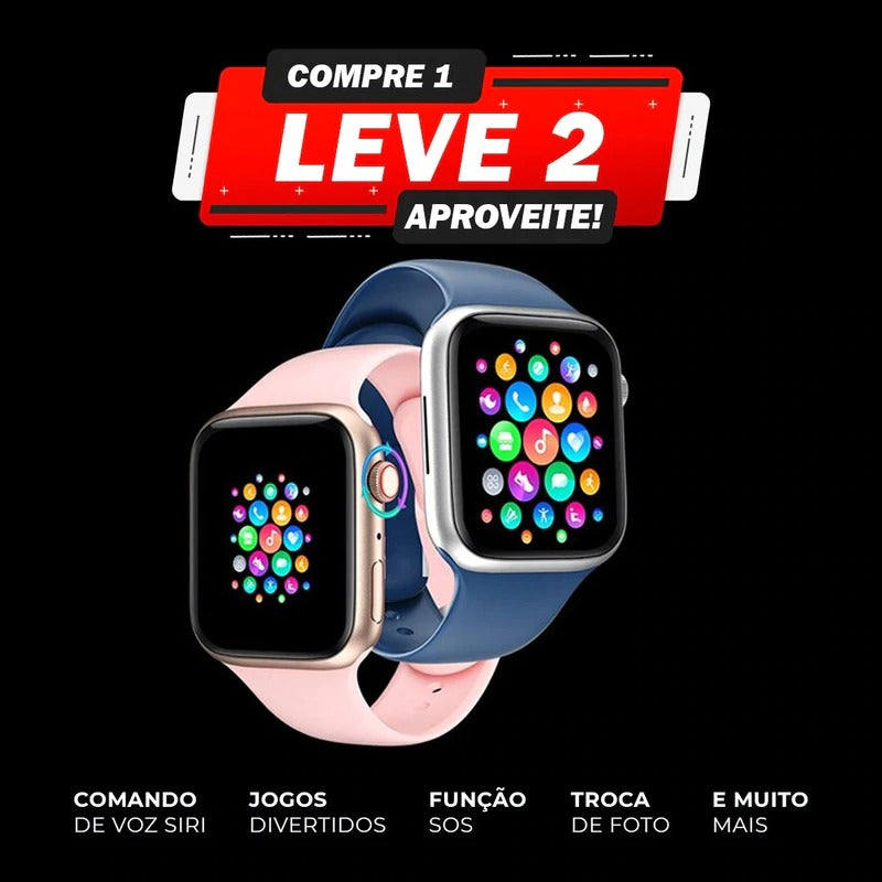 PROMOÇÃO - IWO 14 Series 7 Pro Max - COMPRE 1 LEVE 2 + 4 brinde e [FRETE GRÁTIS] 10x